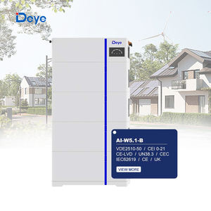 Deye AI-W5.1-B 51.2V 100Ah LiFePO4电池可堆叠包5.12kwh 10.24kwh 15.36kwh 20.48kwh 25.6kwh 30.72kwh电池 - Product Image 1