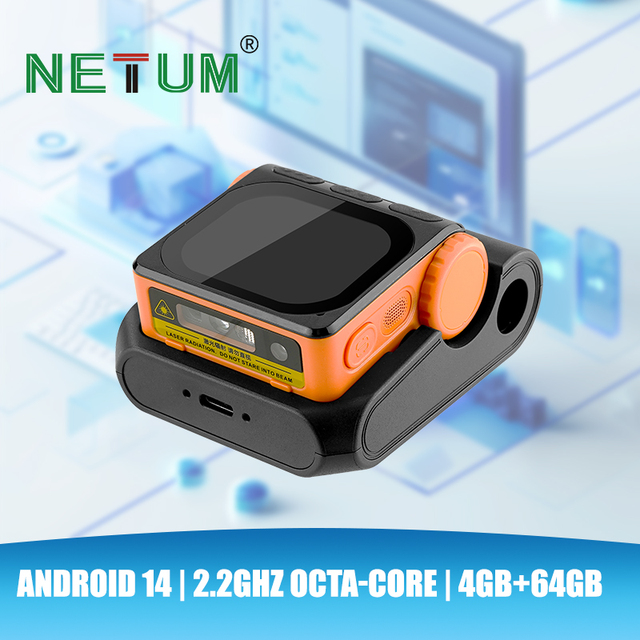 NETUM XG910 2D QR Barcode Scanner Wireless Industrial Long Range DPM Handheld Reader Stock 2-Year Warranty for Warehouse Factory