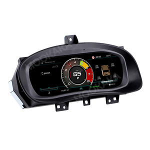 MOOKAKA 12.3 pollici Linux System per VW Skoda <span class=keywords><strong>Fabia</strong></span> <span class=keywords><strong>2008</strong></span> - 2014 LCD per auto pannello digitale tachimetro quadro strumenti per auto - Product Image 6