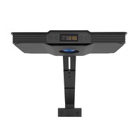 Spectra Aqua Knight V3 60W Lumière LED carrée moderne pour aquarium marin de bureau, 3 canaux de gradation, pour aquariums de corail et poissons de 40-60 cm