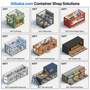 Container Personalizzato 20FT per Negozio di Snack all'Aperto, Prezzo di Fabbrica, Casa Container Commerciale per Negozi di Strada e Uso Industriale - Product Image 6