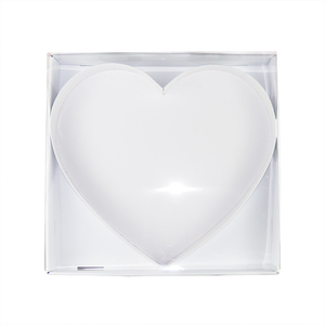 Herzförmige Geschenkbox aus Karton mit Klarsichtdeckel für Charcuterie, Grazing Food, Erdbeer-Geschenke und Süßigkeiten - Product Image 6
