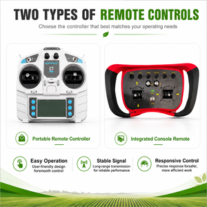 Tondeuse à gazon robotisée intelligente H900L homologuée CE EPA, pour tous terrains, avec chenilles en caoutchouc agricoles et télécommande - Product Image 3