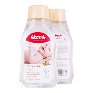 SBOOK <span class=keywords><strong>Aceite</strong></span> Corporal Natural de Frutas para Bebés, 300 ml, <span class=keywords><strong>Aceite</strong></span> de <span class=keywords><strong>Almendras</strong></span> Dulces, <span class=keywords><strong>Aceite</strong></span> de <span class=keywords><strong>Masaje</strong></span> Nutritivo Profundo para Recién Nacidos, Hipoalergénico - Product Image 1