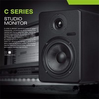 Haut-parleur actif professionnel de studio C5 pour DJ, enregistrement musical, moniteur de studio, amplificateur, équipement sonore 5, 6 et 8 pouces