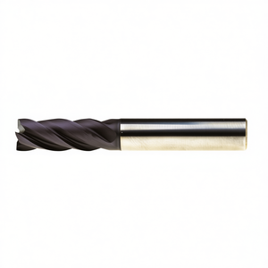 ดอกกัดคาร์ไบด์ Ttake Ta1408 เคลือบนาโน TiAlN มุมเฉือน 35 38 องศา แบบ 4 ฟลุต - Product Image 2