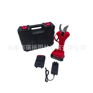 Tijeras de podar eléctricas de 21V con batería de iones de litio de 2000mAh para recortar ramas y cortar árboles de jardín - Product Image 2