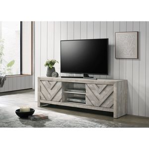 DB Valor, muebles modernos para sala de estar, soporte de TV blanco antiguo, gabinete de TV con Panel de madera para uso doméstico - Product Image 4