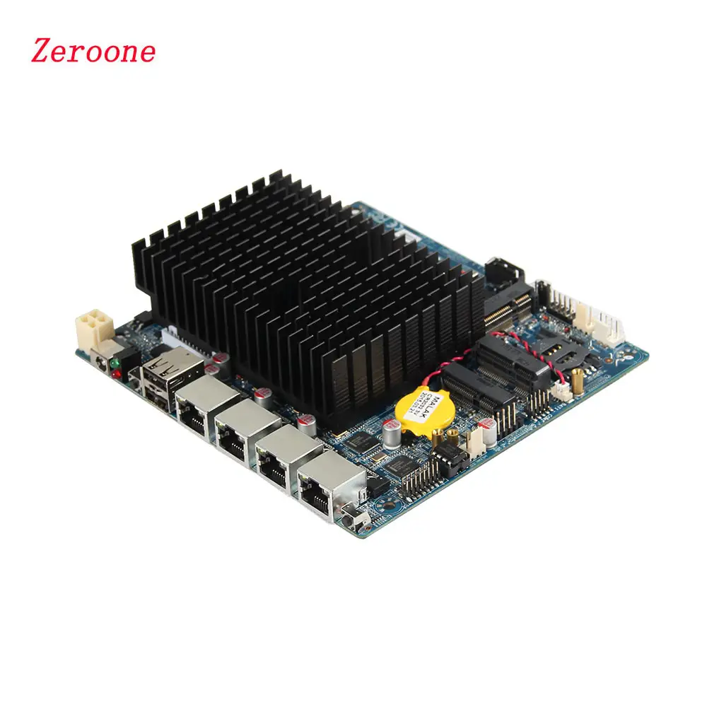 Zeroone Industrial Pfsense soft router server <span class=keywords><strong>scheda</strong></span> <span class=keywords><strong>madre</strong></span> Atom Dual Core D525 processore ICH8M