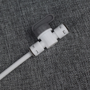 Válvula de bola para purificador de agua, conector de interruptor manual de plástico de 1 pulgada para sistema de ósmosis inversa, accesorios generales - Product Image 3