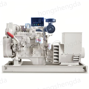 เครื่องกำเนิดไฟฟ้าสำหรับงานเชื่อมทางทะเล Cummins CCS Certificate ระบายความร้อนด้วยน้ำทะเล 30kw 40kw 50kw 60kw สตาร์ทอัตโนมัติ แบบเงียบ/แบบเปิด รุ่น HSD-60CM High - Product Image 5