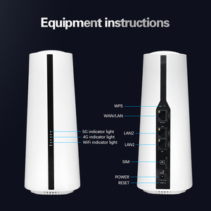 Nhà máy cung cấp OEM M55 trong nhà di động 5G <span class=keywords><strong>Router</strong></span> với giao diện <span class=keywords><strong>USB</strong></span> 802.11ac lên đến 1200Mbps 5g CPE và khe cắm thẻ Sim - Product Image 4