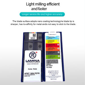 เครื่องกัดแบบกำหนดดัชนีแบบ APMT1604PDTR CNC คาร์ไบด์แบบแทรก - Product Image 4