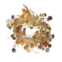 Guirlandes lumineuses LED esthétiques de style coréen, télécommandées, en forme de pétard, avec perles de cristal, décoratives pour Noël