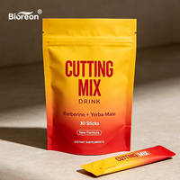 OEM Custom Formula Vegan Energy Focus Powder for Men Brew Free Detox Slimming Instant Berberine Yerba Mate Cutting Mix
