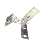 Soporte Angular de Acero Galvanizado a Medida, Conector de Esquina en Forma de L para Madera, Venta al por Mayor para Reparación de Edificios
