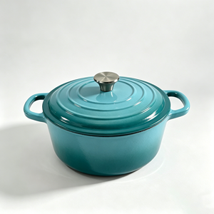 Enamel Cast Iron <strong>Cookware</strong> <strong>Set</strong> 3pcs Oven Safe <strong>Kitchenware</strong> Skillet Pots and Pans <strong>Cookware</strong> <strong>Sets</strong> Induction Gas Stove Cooking Pot <strong>Set</strong> - Product Image 5