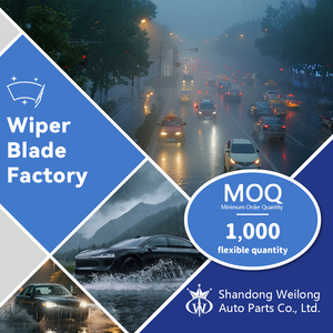 Spazzola Tergicristallo Universale in Gomma Naturale di Alta Qualità, Lunghezza 12"-28", Deflettore Vento per Parabrezza Auto - Product Image 5