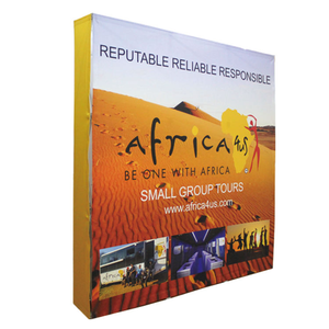 Exhibidores de Publicidad Personalizados para Ferias Comerciales y Eventos, Soporte de Banner Ajustable, Pared de Fondo Retráctil Portátil para Marketing - Product Image 3