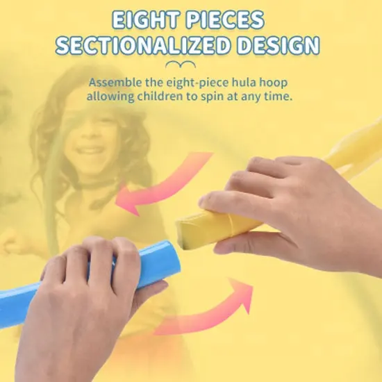 Light Hula Circle Sport Kinderspiel zeug Amazon Hot Selling Großhandel im Freien Spielzeug