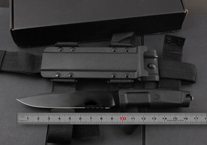 Cuchillo Bowie de Acero Inoxidable de la Mejor Calidad, Personalizable OEM, con Funda de Cuero, para Supervivencia, Caza y Camping al Aire Libre, Modelo VENOM - Product Image 6