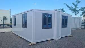 双翼预制可扩展房屋卡萨集装箱办公室居民别墅现代美孚房屋20英尺40英尺折叠房屋 - Product Image 3