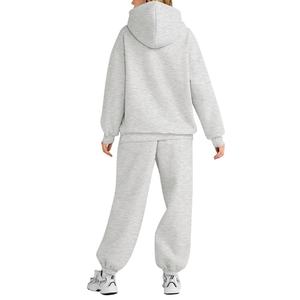 Ropa de Diseñador al por Mayor, Personalizada, OEM, ODM, 100% Algodón, Bordado/Logotipo Impreso, Conjunto de 2 Piezas de Moda Urbana para Mujer - Product Image 2