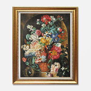 Reproducciones <span class=keywords><strong>de</strong></span> <span class=keywords><strong>Arte</strong></span> <span class=keywords><strong>Barroco</strong></span> Hechas a Mano al por Mayor, Pinturas Clásicas <span class=keywords><strong>de</strong></span> Flores - Product Image 4