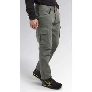 DIADORA UTILITY-702,177268-70437/M Pantalones cargo con siete bolsillos verde-EAN 8032521446915 PANTALÓN DE TRABAJO PANTALÓN CARGO TRABAJO - Product Image 2