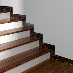 Rodapié de PVC autoadhesivo moderno, zócalo de pared impermeable, cubierta de borde de plástico, sala de estar, ignífugo, a prueba de humedad - Product Image 5