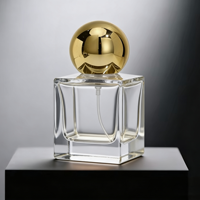 Flacon de parfum de luxe 18 ml en verre carré, portable, exquis, vide, pour échantillon, avec pulvérisateur et diffuseur à bâtonnets, rechargeable