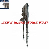 Halloween Animatronics accessoires suspendus visage d'arbre parlant effrayant pour les décorations murales de fête pour les fêtes de maison hantée
