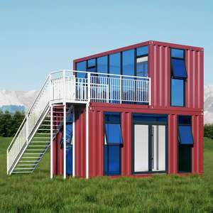 ห้องเก็บแว่นตากันแดดทำจากแก้วแบบแยกส่วนบ้านภาชนะเคลื่อนย้ายได้หรูหราในสวนโรงแรม - Product Image 4