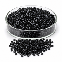 Masterbatch de carbone noir universel pour film soufflé par injection PE PP ABS PC PET, avec 55% 45% 40% 35% 30% 20% de contenu en carbone noir