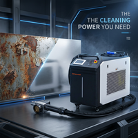 Machine de nettoyage laser industrielle 1000W à impulsions, très vendue, pour l'élimination de la rouille et de la peinture sur de grands pièces, avec certification CE