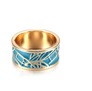 Anello Creativo in Stile Smaltato, Accessorio da Dito Alla Moda Hip Hop per Donne, Uso Quotidiano - Product Image 4