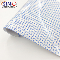 Película de Transferencia Transparente de PVC, Autoadhesiva, para Plotter, Vinilo de Corte, Letras, Patrones, Rollos de Cinta de Transferencia