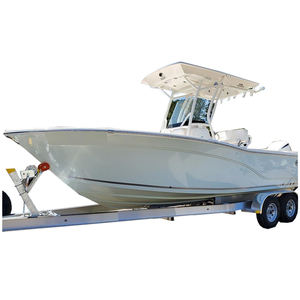 <span class=keywords><strong>Remorque</strong></span> de <span class=keywords><strong>bateau</strong></span> polyvalente, d'une capacité de charge de <span class=keywords><strong>1500</strong></span> <span class=keywords><strong>kg</strong></span> et de dimensions de 6460x2200mm, adaptée aux bateaux et aux jet-skis. - Product Image 4