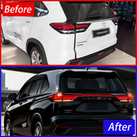 KGKB LED-Rückleuchten-Set für Toyota Innova AG10 2023 Upgrade Durchgehender Stil Rücklicht DRL Blinker Plug & Play