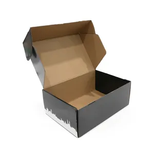 shipping box print supplier packing christmas custom product parcel delivery packaging shipping boxes for clothes small business