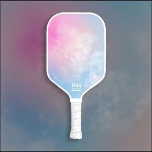 Juego de Raquetas de Pickleball Profesionales de Fibra de Carbono y Fibra de Vidrio de 16 mm de Grosor para Competición - Product Image 1