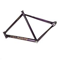 Cadre de vélo de piste de course en aluminium OEM 700c pour route et pièces d'utilisation tout-terrain pour vélo de montagne et croiseurs Cadre de vélo BMX