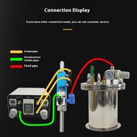 Sl9000 Distributeur de colle à affichage numérique entièrement automatique Atomisation contrôlable à quatre trous Machine de colle de peinture à trois épreuves Noyau PLC