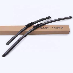 Limpiaparabrisas cromados sin marco suave universal de alta calidad al por mayor para limpiaparabrisas de coche Yaris caucho Natural - Product Image 6