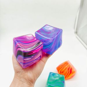 New Design Ice <strong>Cube</strong> Squishy Toys Square Shape Stress <strong>Cube</strong> Relief Maltose Squeeze Ball Sensory Toys - Product Image 3