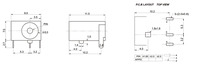 Vente directe d'usine DC-044 RoHS/REACH Matériel PA9T noir Contact cuivre Connexions de fils d'alimentation RF PCB