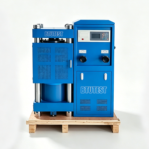 Machine d'essai de compression semi-automatique EN ASTM 2000KN CE pour blocs de béton, cubes et cylindres - Product Image 1