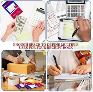 Papel autocopiativo personalizado A4 para notas de entrega, menú de restaurante A5, forma de pago en efectivo, factura, libro de pedidos A6 con copia carbónica - Product Image 6