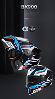 Casque de moto modulaire rabattable homologué DOT, double visière, casque de moto, EPS haute densité, résistance aux chocs, équipement de sécurité ABS