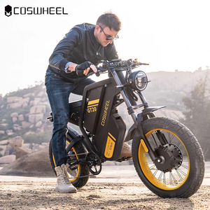 Bicicleta Eléctrica COSWHEEL GT20 PRO de 3000W con Doble Motor, Batería de 48V 40AH, Neumáticos Gruesos de 20 Pulgadas, Disponible en Almacén de la UE - Product Image 2